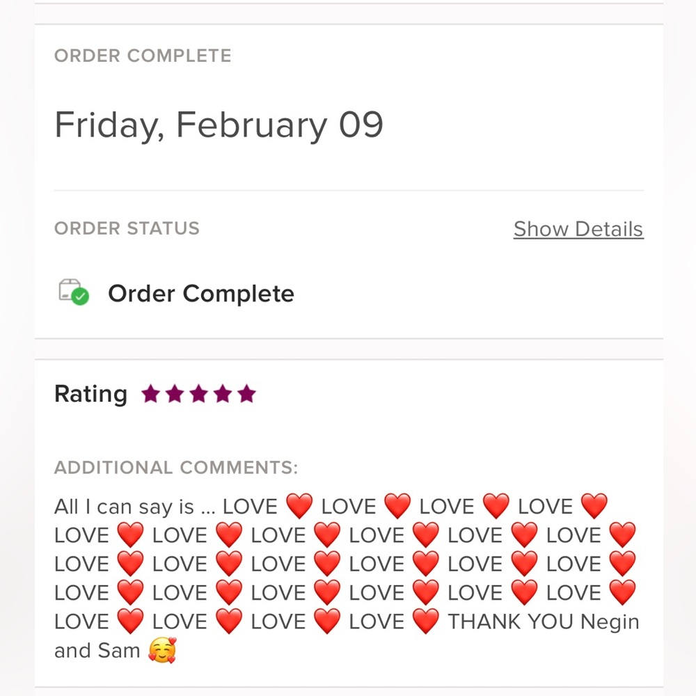 Love‎ my client ❤️